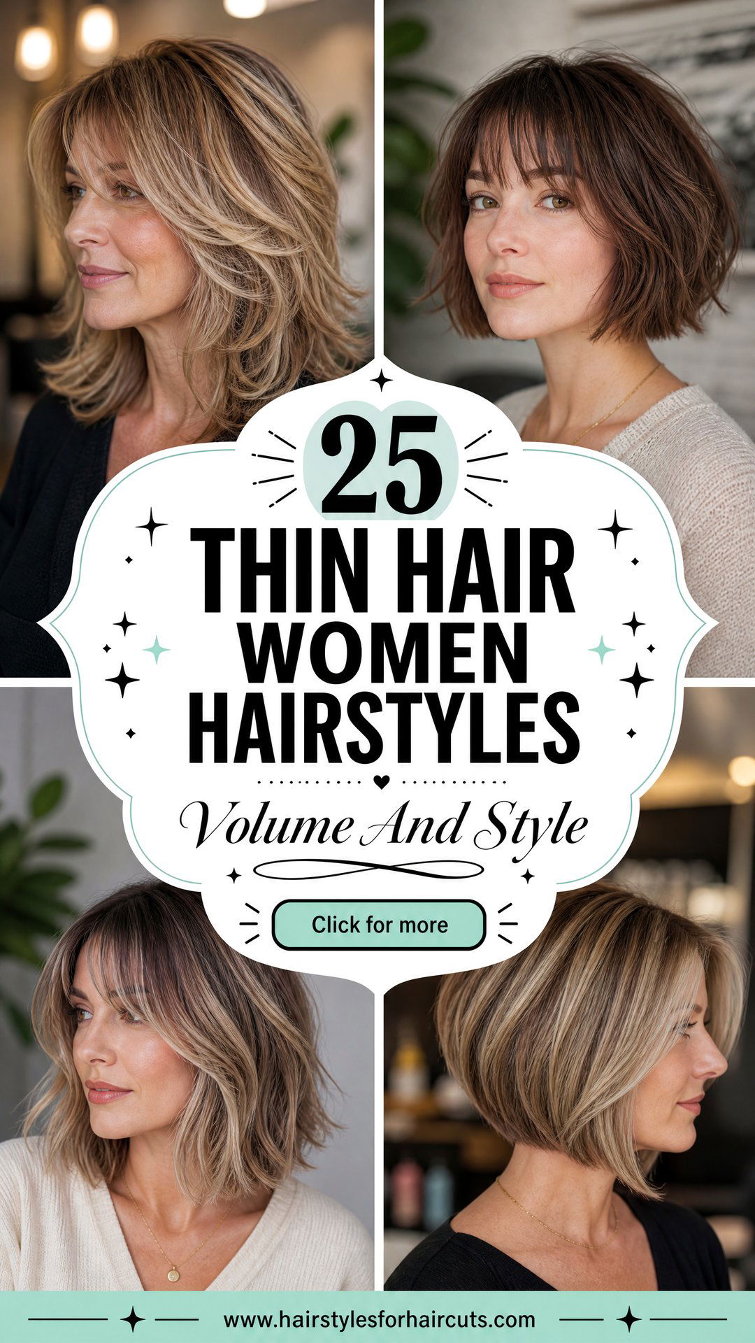 25 Thin Hair Women Hairstyles for Volume and Style - 25 Thin Hair Women Hairstyles for Volume & Style