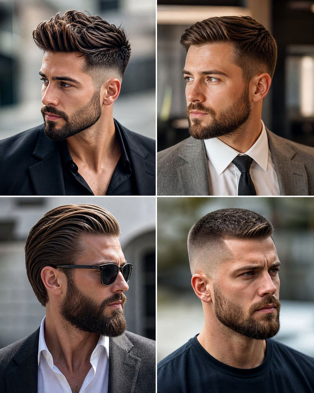 25 Top Haircuts and Beard Trim Styles for Sharp Men