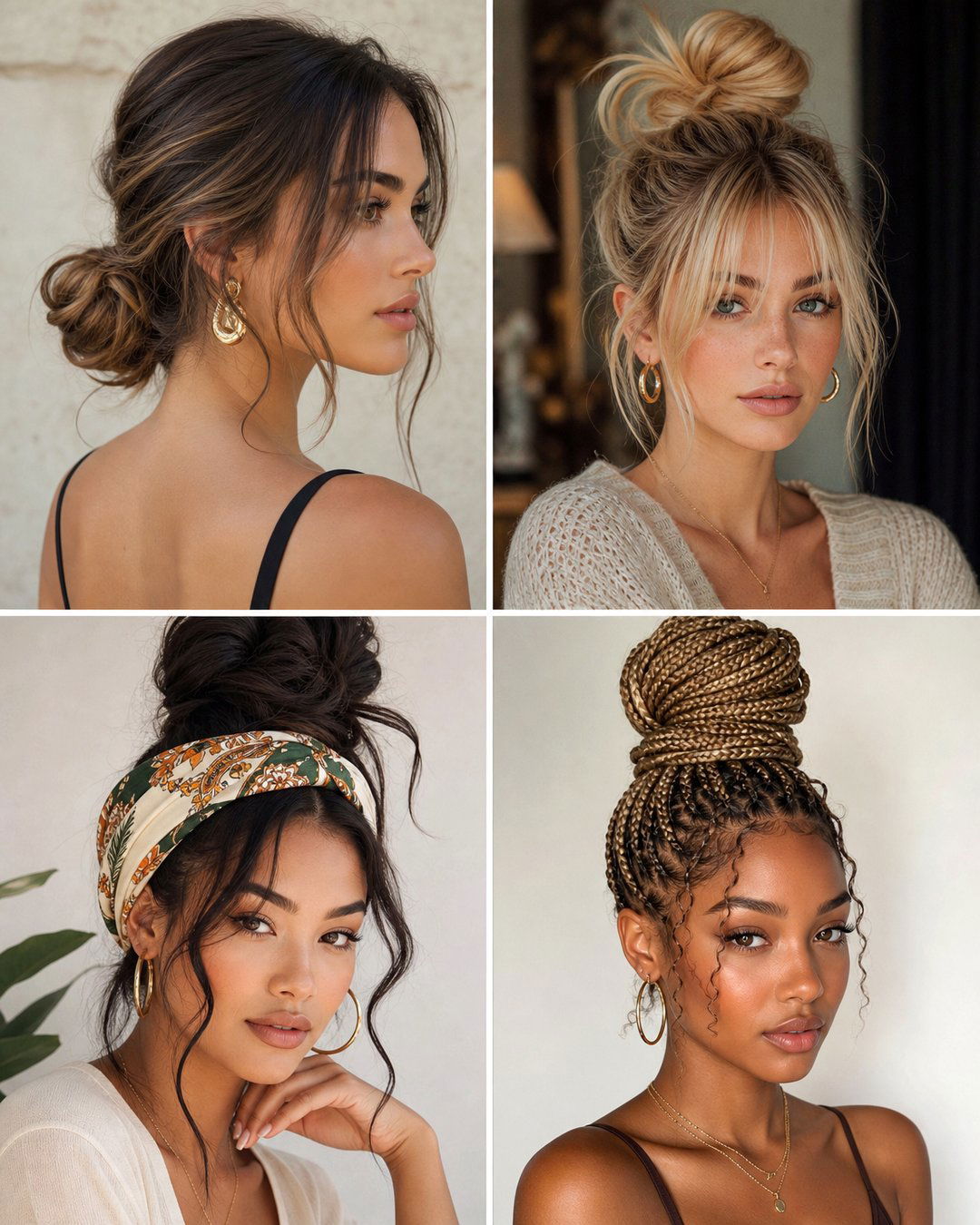 25 Top Knot Haircuts Trendy Styles for Every Hair Type