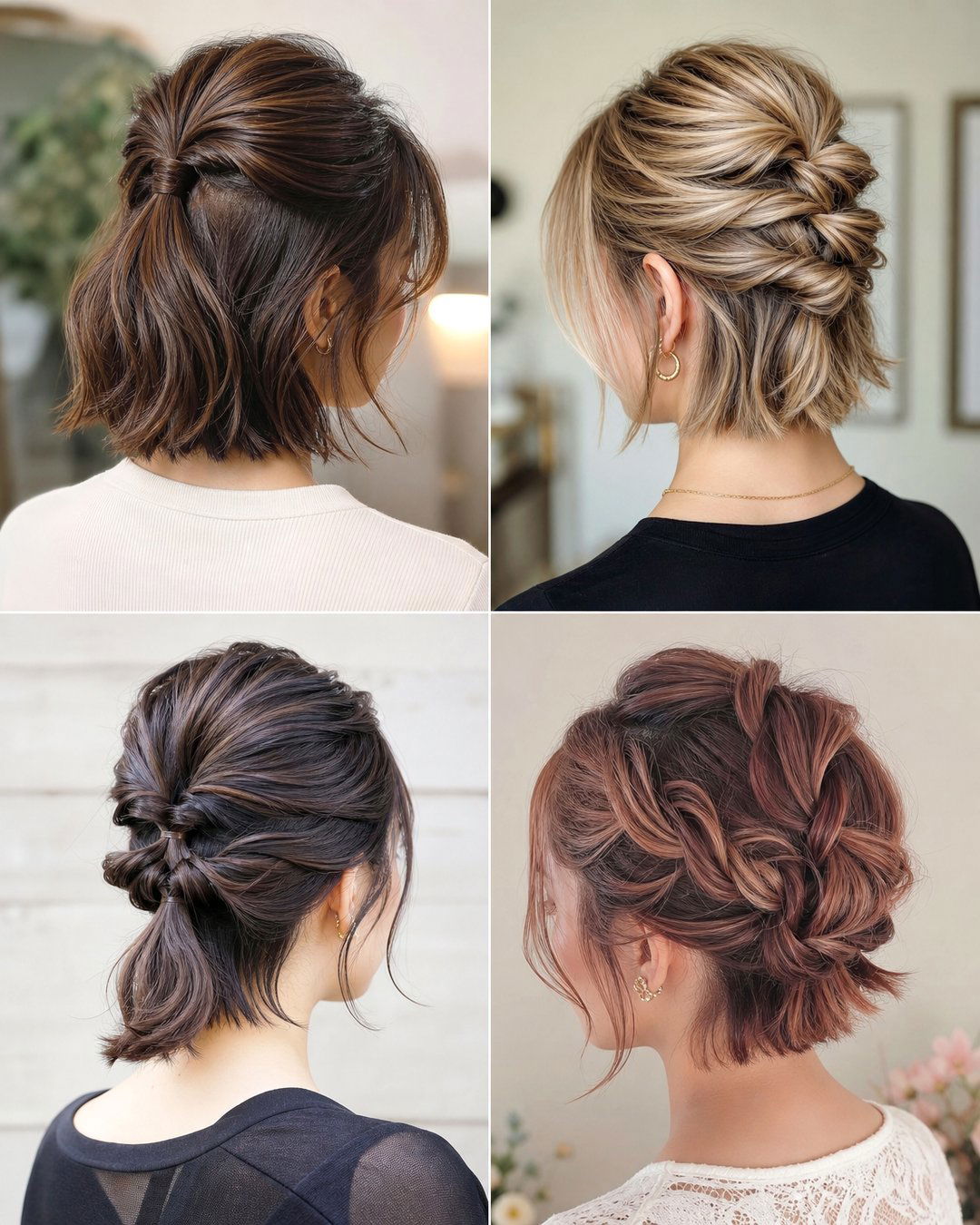 25 Topsy Tail Hairstyles for Short Hair Ideas