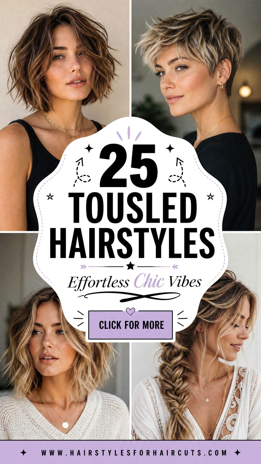 25 Tousled Hairstyles for Effortless Chic Everyday Looks - 25 Tousled Hairstyles for Effortless, Chic Everyday Looks