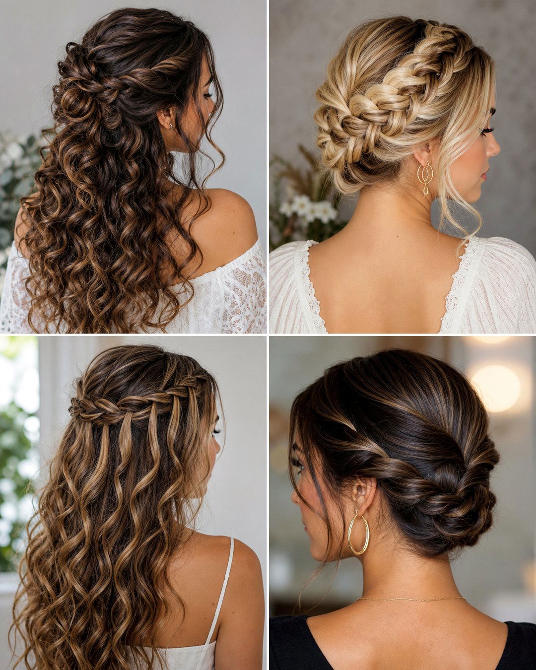 25 Traditional Hairstyles Girl for Wedding Bridal Beauty