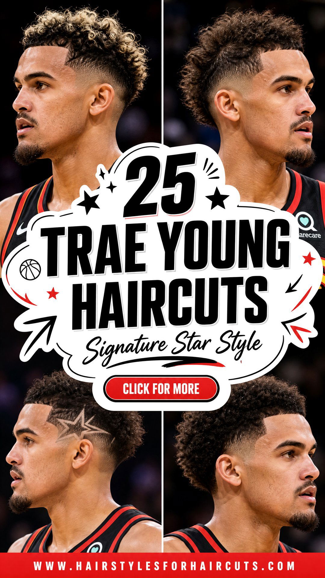 25 Trae Young Haircuts to Rock His Signature Style - 25 Trae Young Haircuts to Rock His Signature Style
