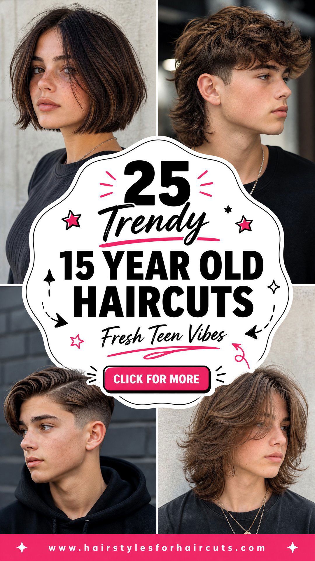 25 Trendy 15 Year Old Haircuts for a Fresh Vibe - 25 Trendy 15 Year Old Haircuts for a Fresh Vibe