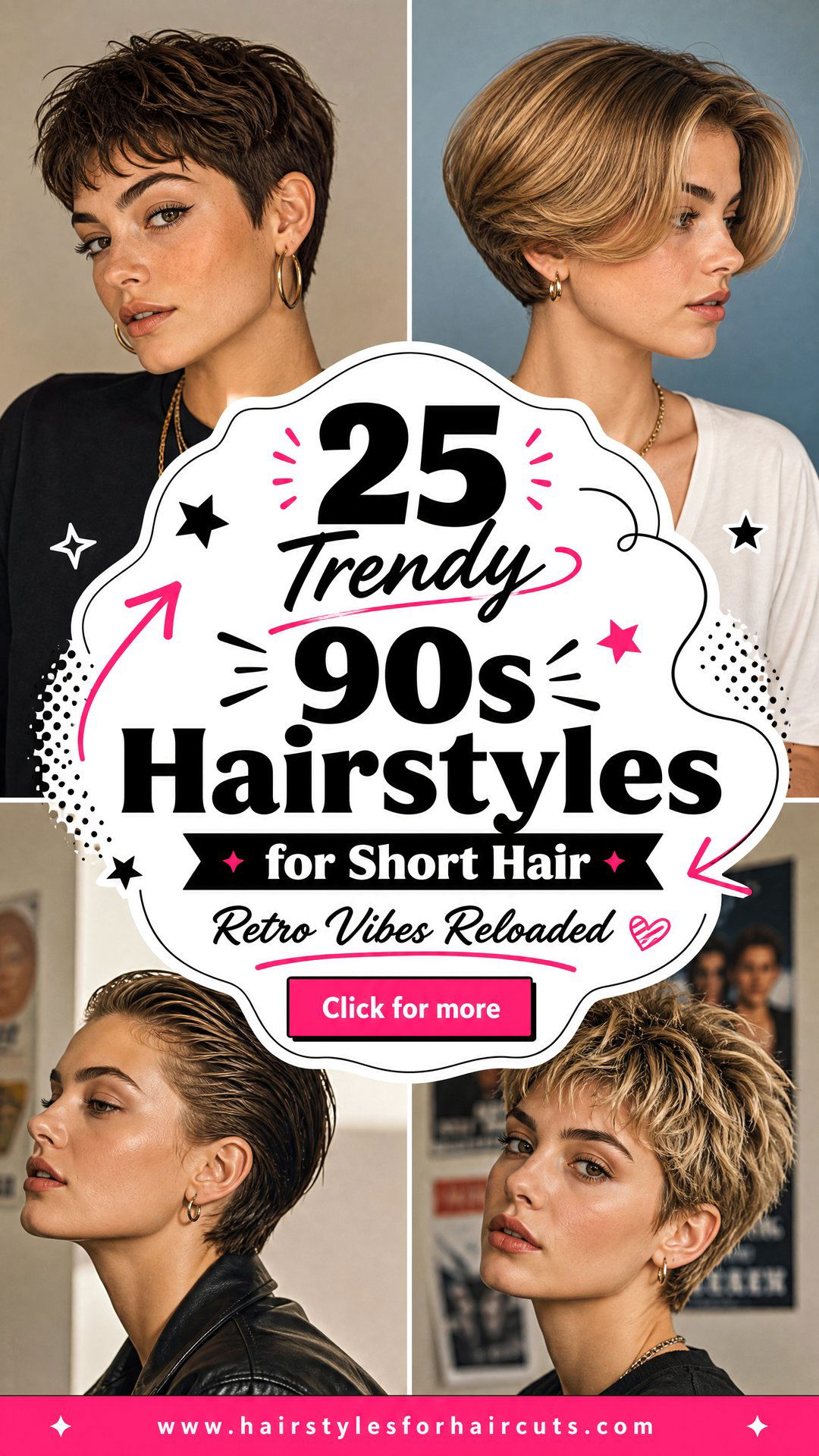 25 Trendy 90s Hairstyles for Short Hair to Rock Now - 25 Trendy 90s Hairstyles for Short Hair to Rock Now