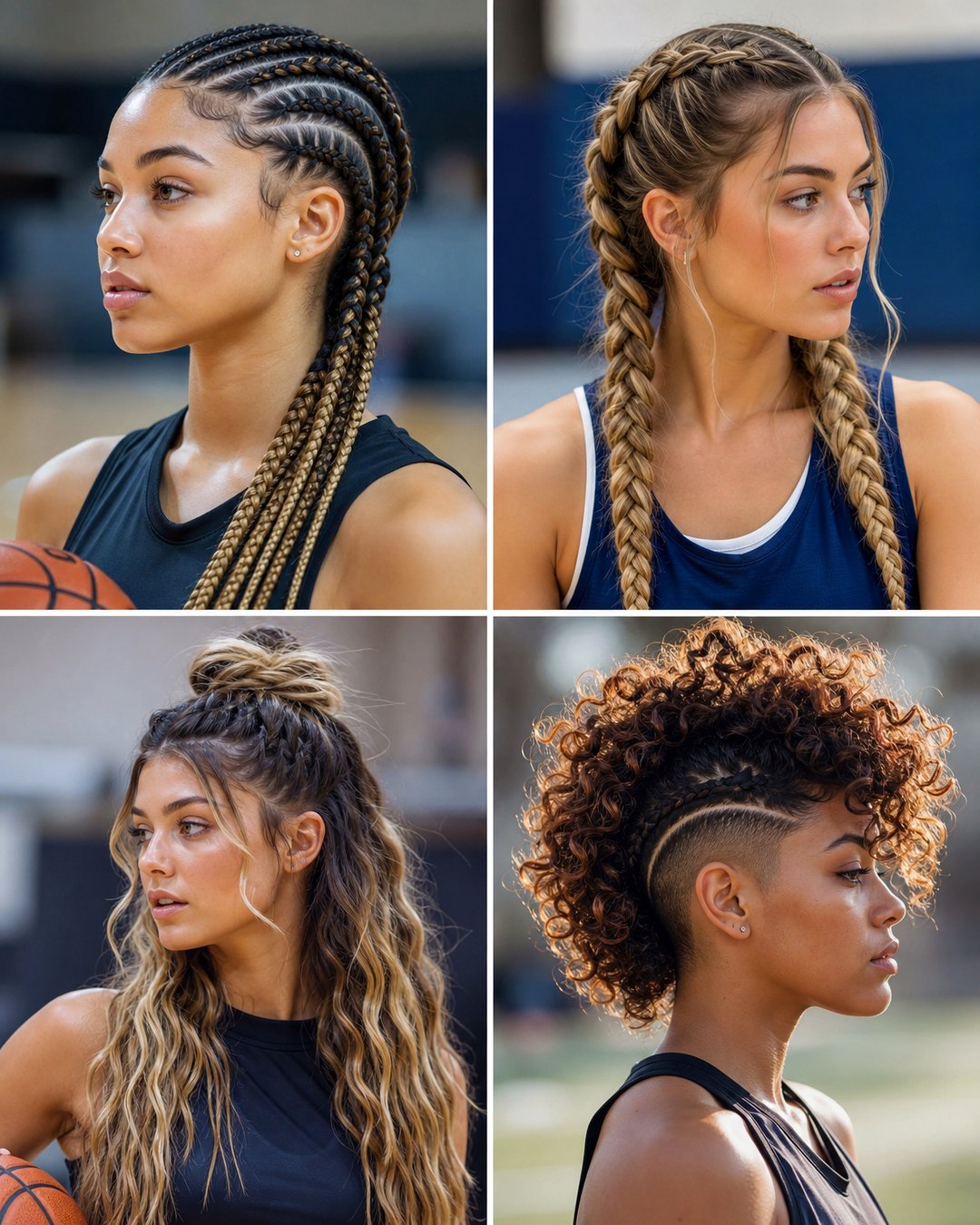 25 Trendy Basketball Hairstyles for Players and Fans