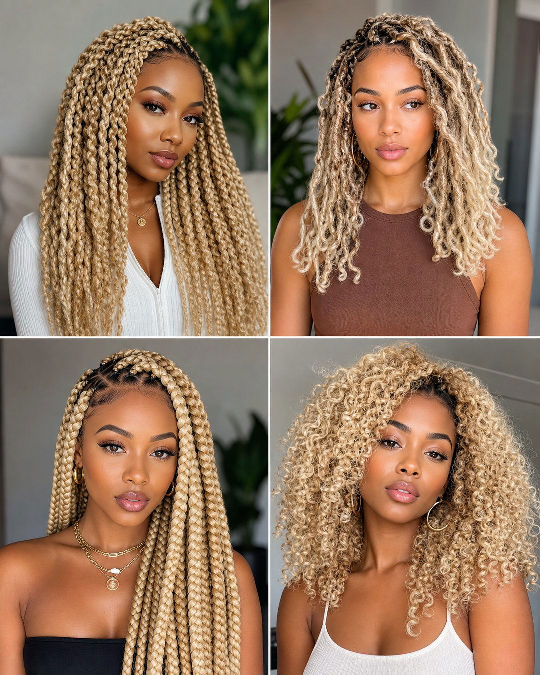 25 Trendy Blonde Crochet Hairstyles to Try This Year