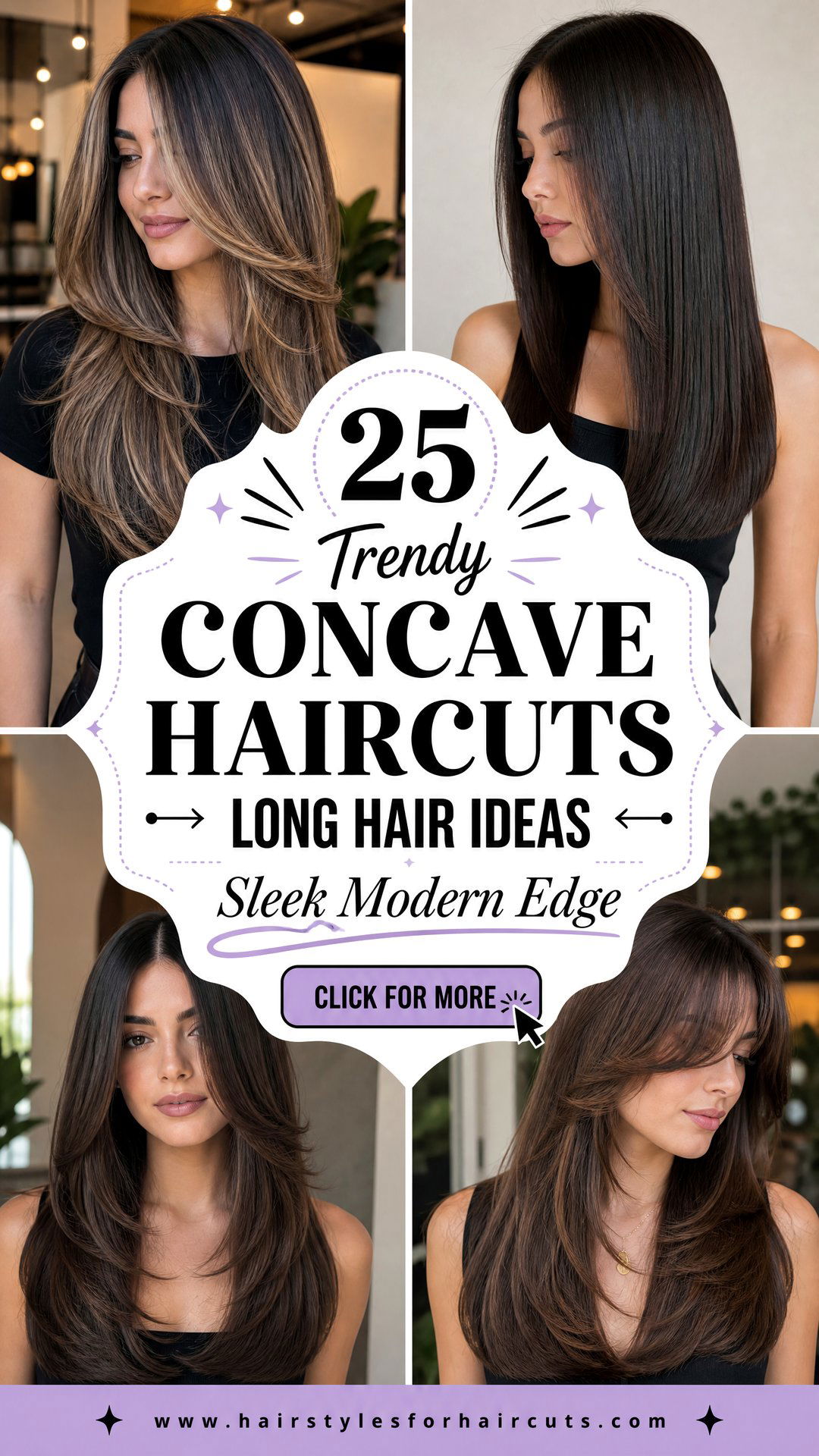 25 Trendy Concave Haircuts Long Hair Ideas - 25 Trendy Concave Haircuts Long Hair Ideas