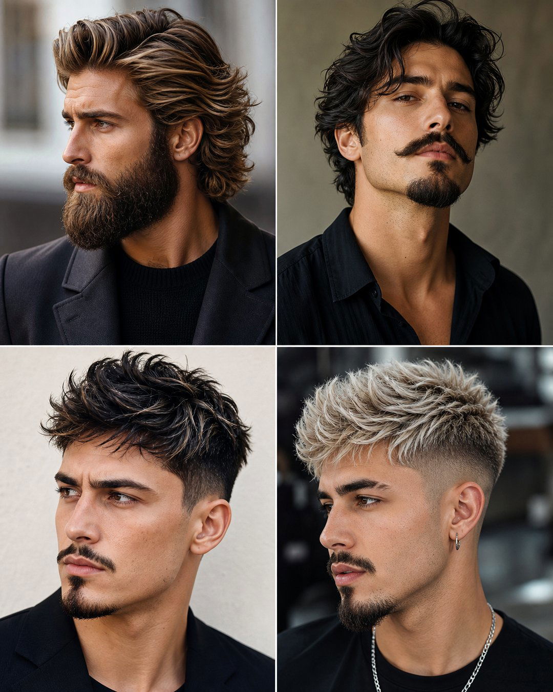 25 Trendy Facial Hairstyles for a Flattering New Look