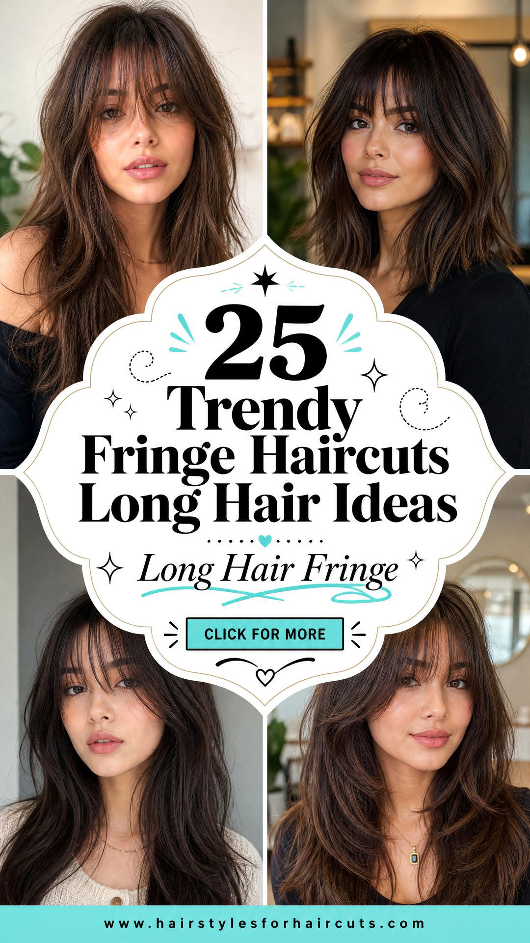 25 Trendy Fringe Haircuts Long Hair Ideas to Inspire You - 25 Trendy Fringe Haircuts Long Hair Ideas to Inspire You