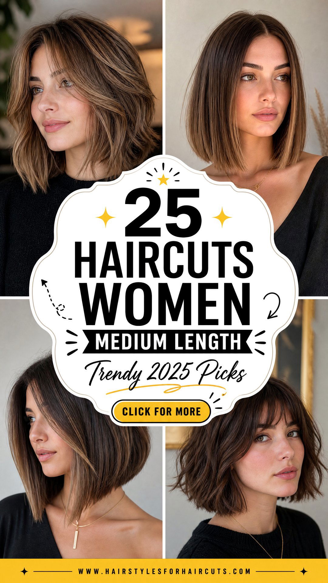 25 Trendy Haircuts Women Medium Length to Try in 2025 - 25 Trendy Haircuts Women Medium Length to Try in 2025