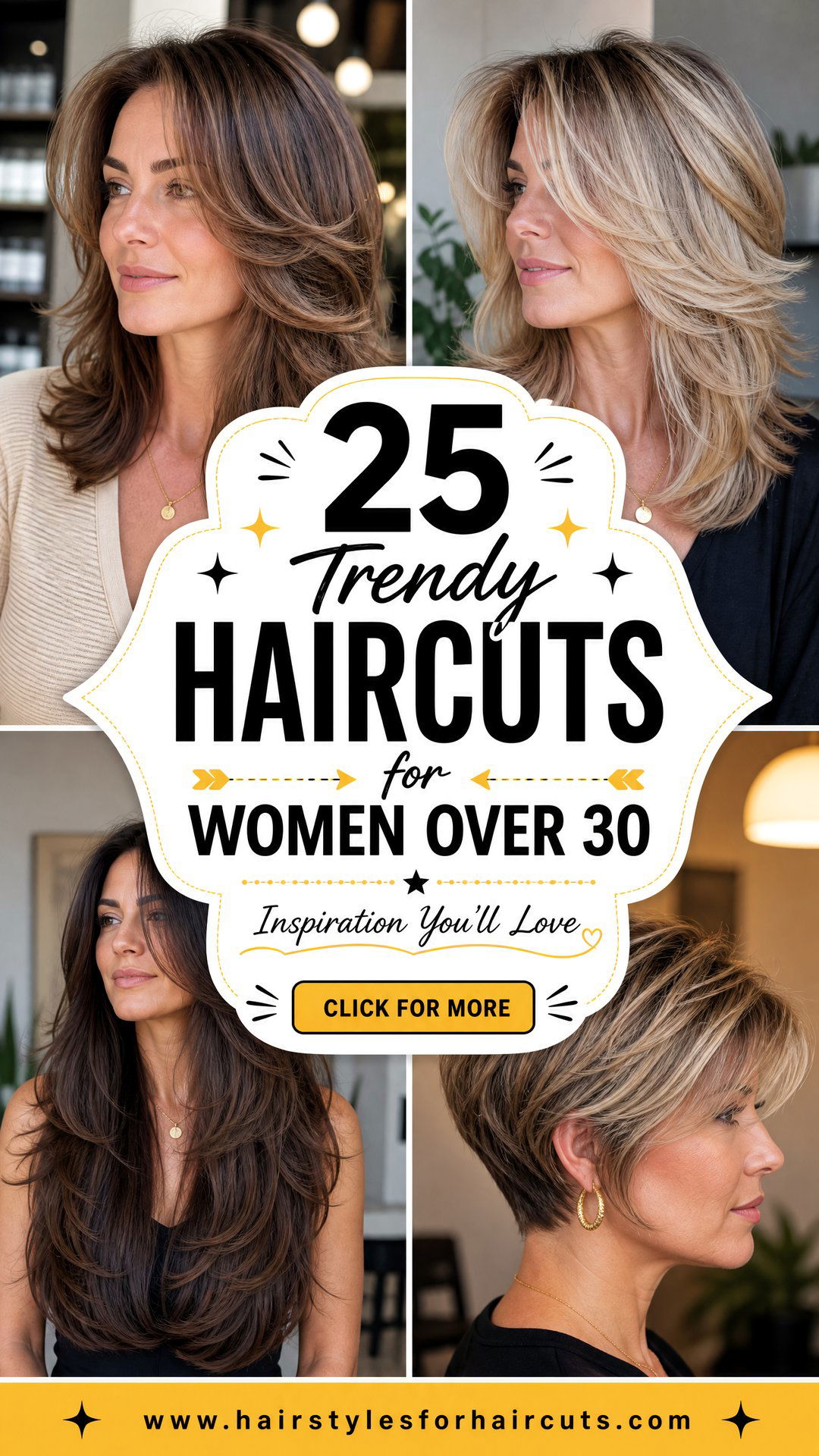 25 Trendy Haircuts for Women Over 30 to Inspire You - 25 Trendy Haircuts for Women Over 30 to Inspire You