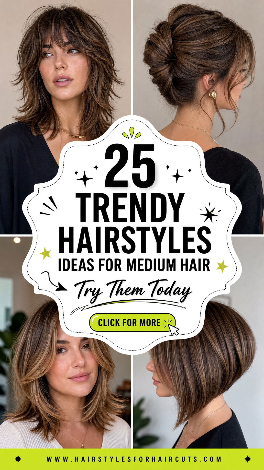 25 Trendy Hairstyles Ideas for Medium Hair to Try - 25 Trendy Hairstyles Ideas for Medium Hair to Try