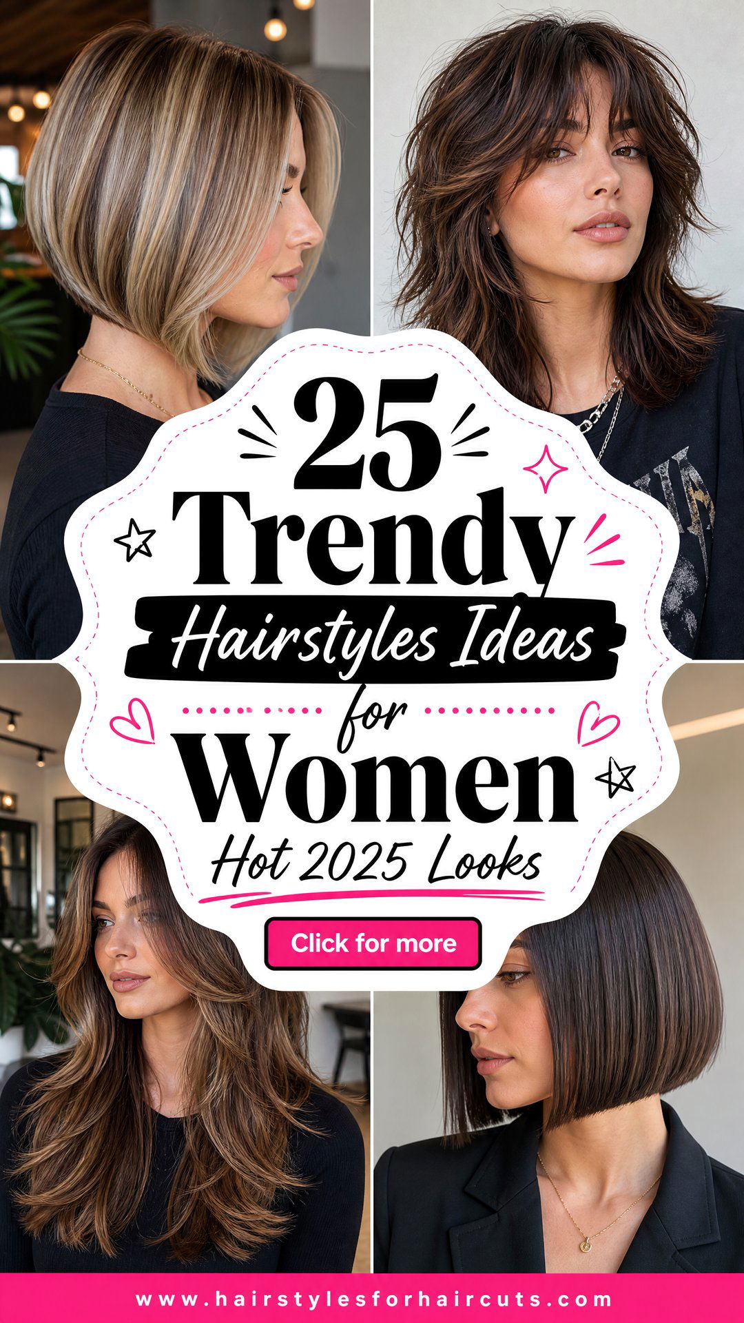 25 Trendy Hairstyles Ideas for Women to Try in 2025 - 25 Trendy Hairstyles Ideas for Women to Try in 2025