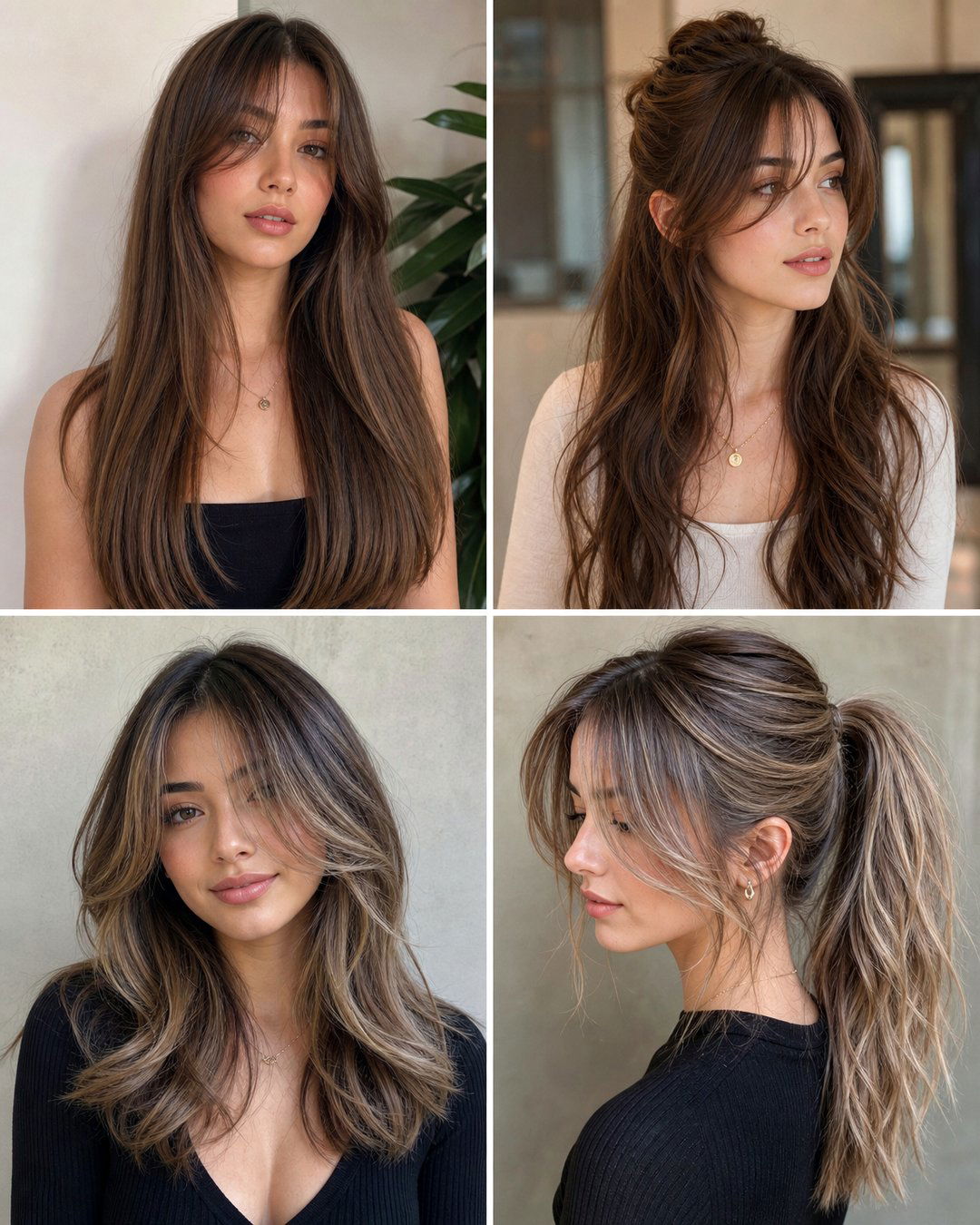 25 Trendy Hairstyles With Curtain Bangs to Try Now