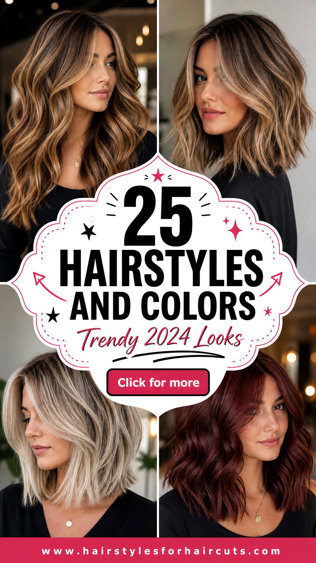 25 Trendy Hairstyles and Colors for Women in 2024 - 25 Trendy Hairstyles and Colors for Women in 2024