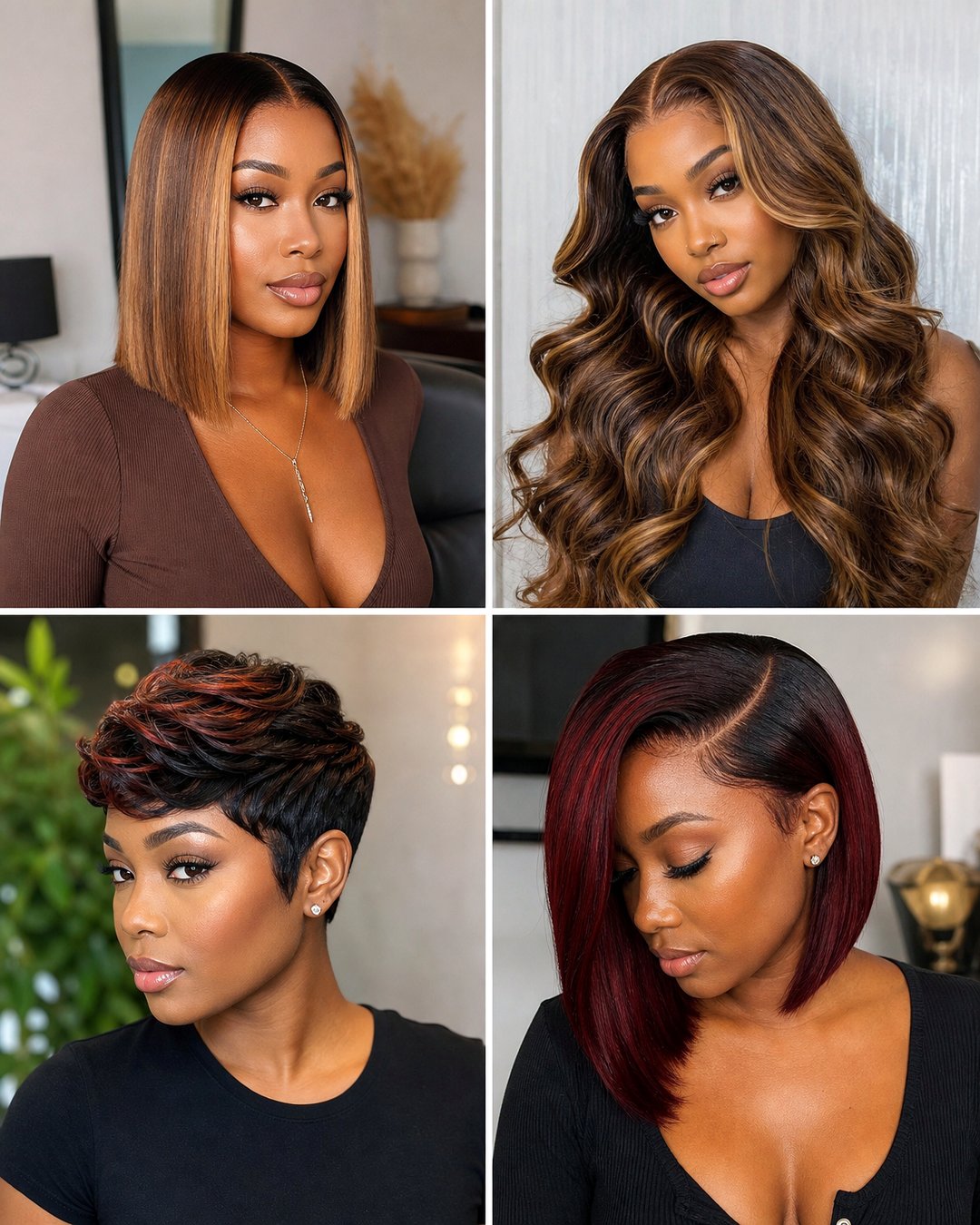 25 Trendy Hairstyles for Black Girls With Weave Looks