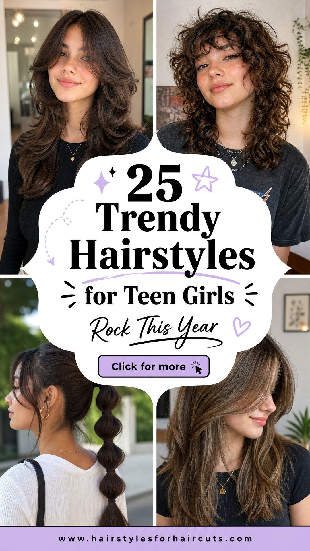 25 Trendy Hairstyles for Teen Girls to Rock This Year - 25 Trendy Hairstyles for Teen Girls to Rock This Year