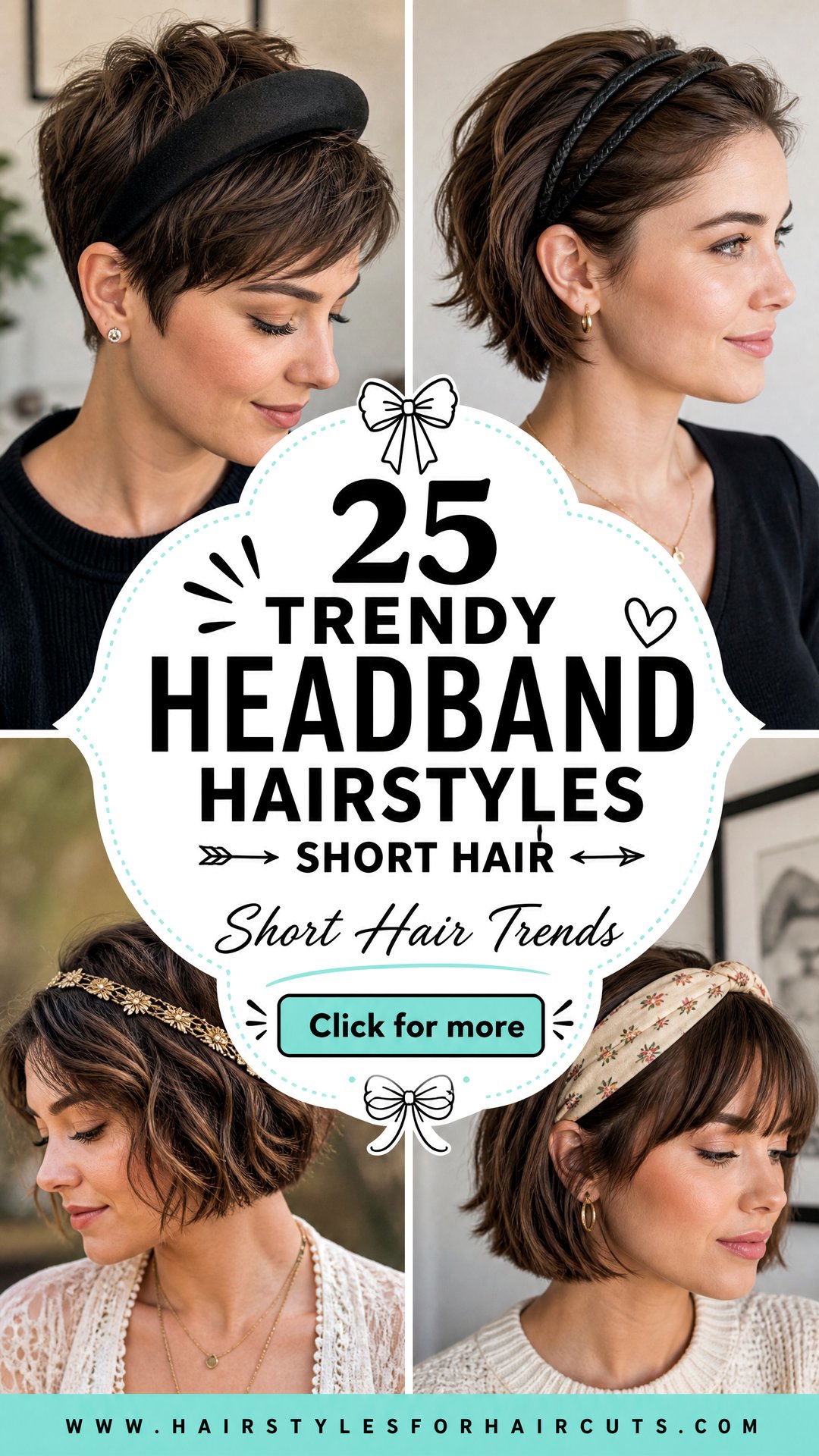 25 Trendy Headband Hairstyles Short Hair Ideas - 25 Trendy Headband Hairstyles Short Hair Ideas