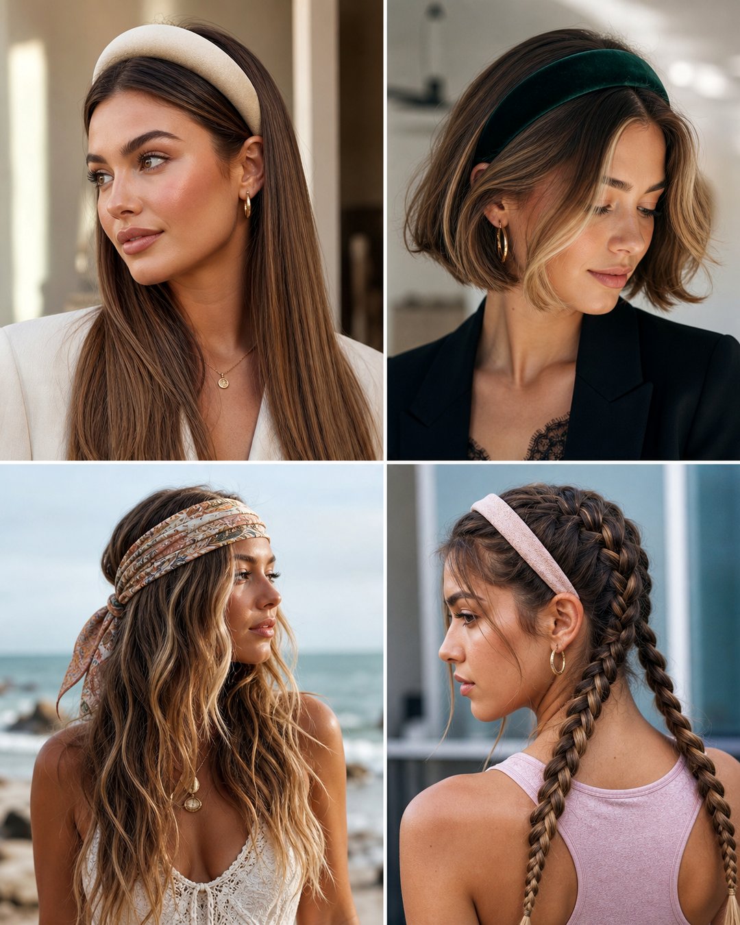 25 Trendy Headband Hairstyles for Effortless Style