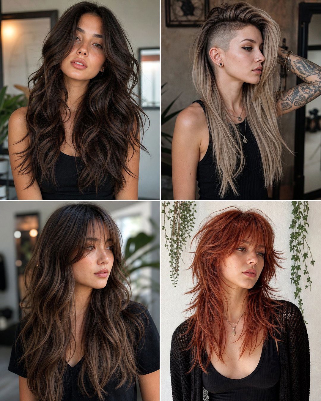 25 Trendy Long Hair Razor Haircuts for a Bold New Look
