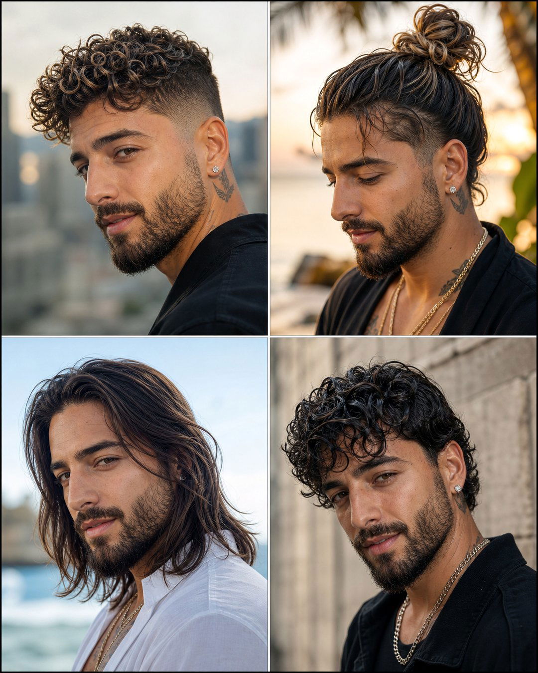 25 Trendy Maluma Hairstyles to Steal His Iconic Look