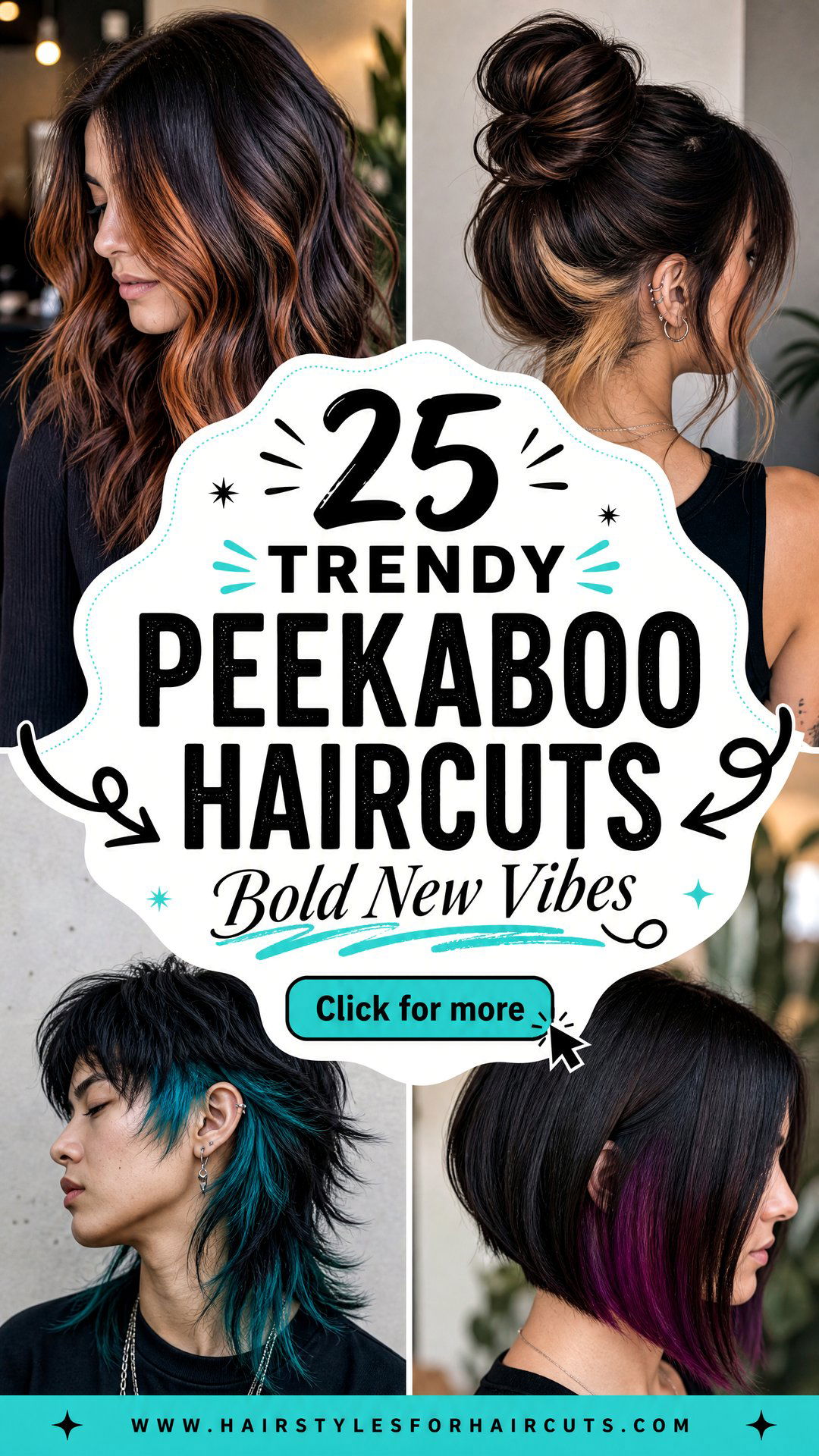 25 Trendy Peekaboo Haircuts for a Bold New Look - 25 Trendy Peekaboo Haircuts for a Bold New Look