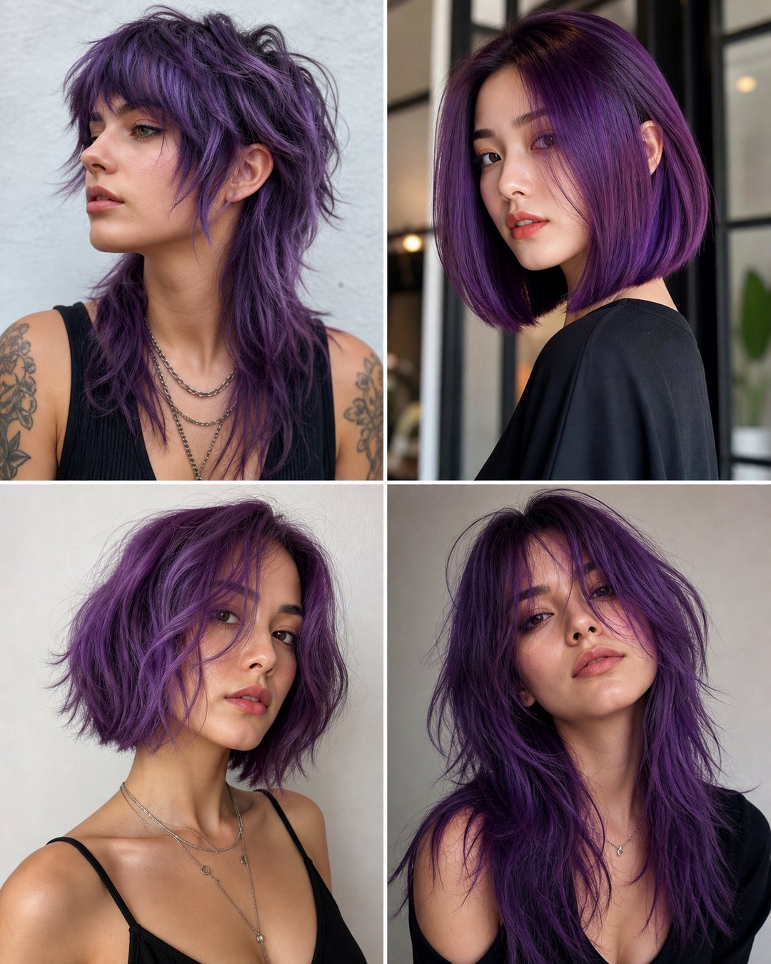 25 Trendy Purple Haircuts to Transform Your Look