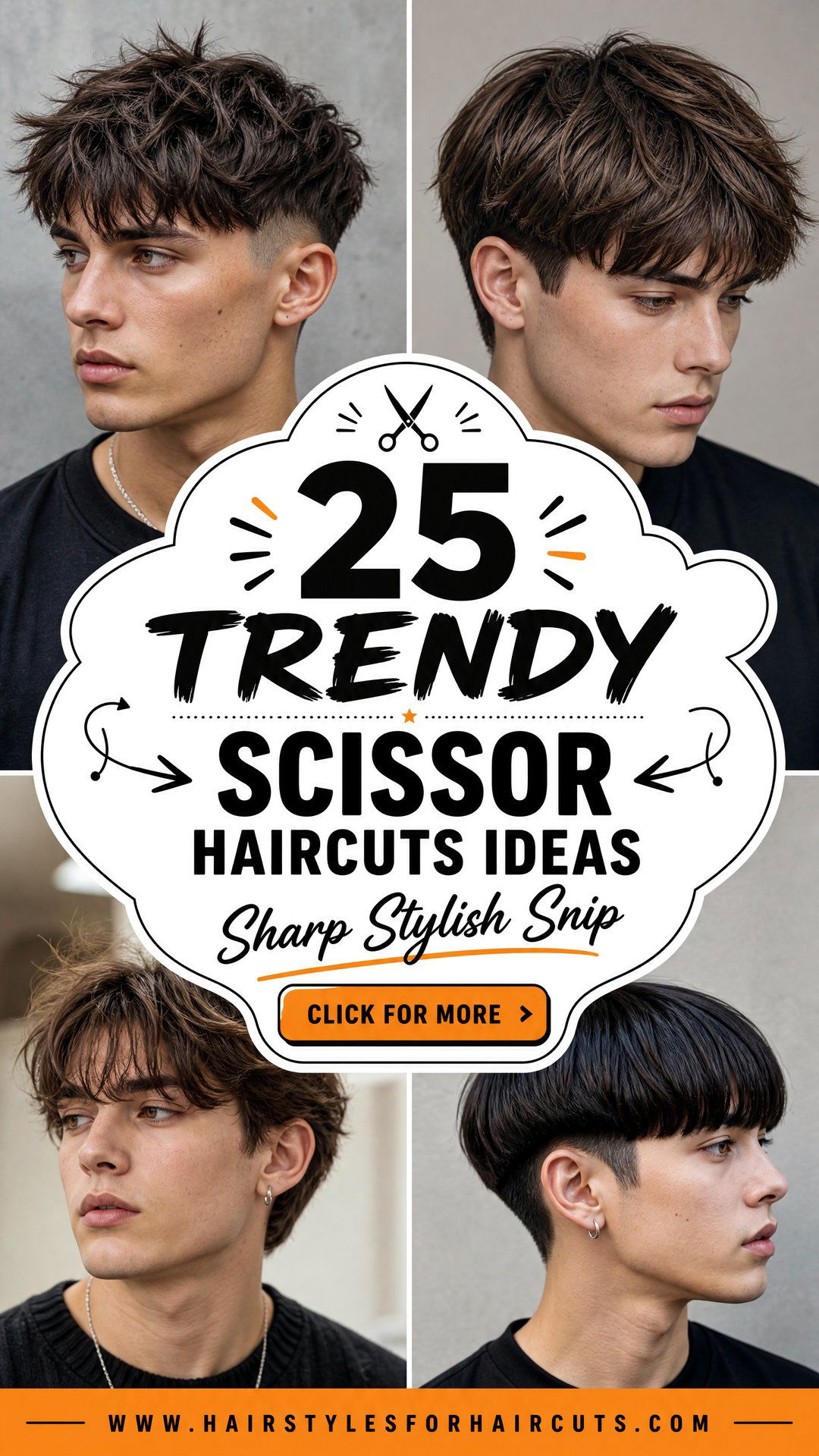 25 Trendy Scissor Haircuts for a Sharp Stylish Look - 25 Trendy Scissor Haircuts for a Sharp, Stylish Look