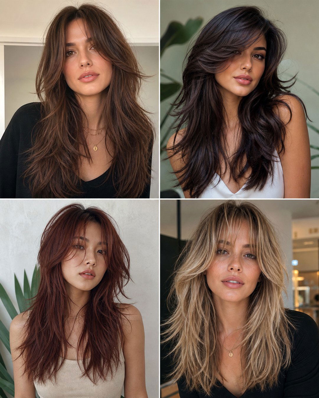 25 Trendy Shaggy Layered Haircuts for Long Hair