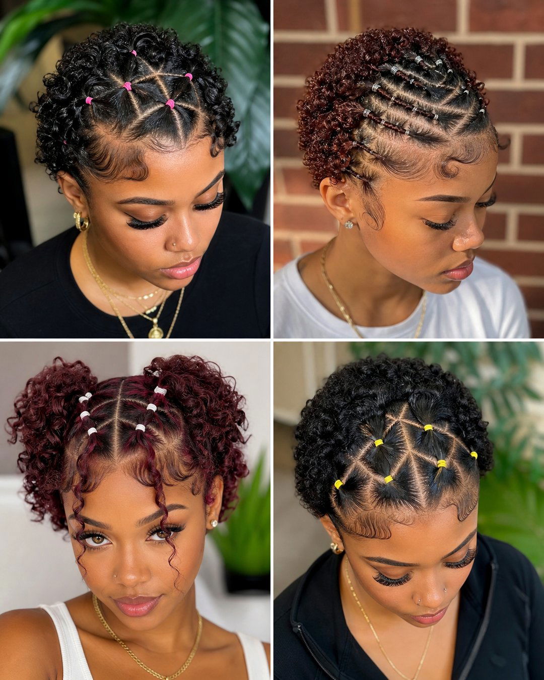 25 Trendy Short Hair Rubber Band Hairstyles to Try