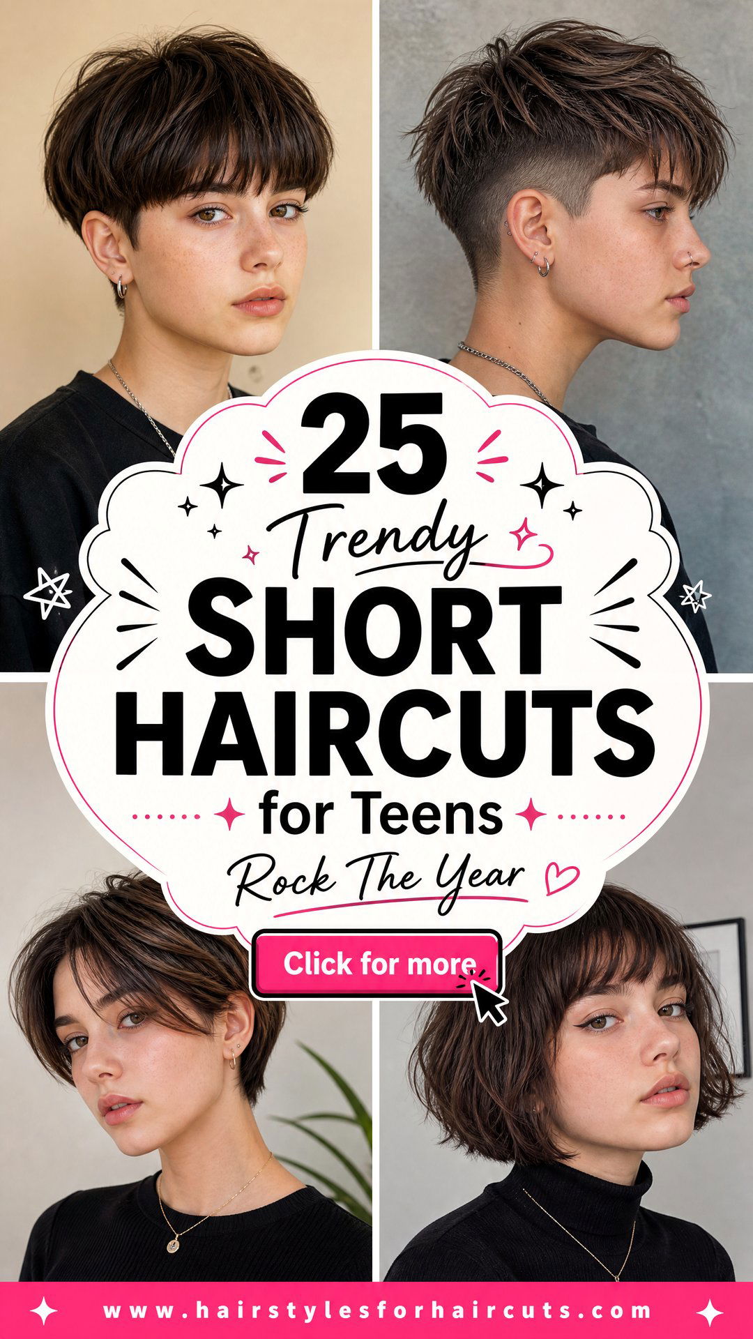 25 Trendy Short Haircuts for Teens to Rock This Year - 25 Trendy Short Haircuts for Teens to Rock This Year