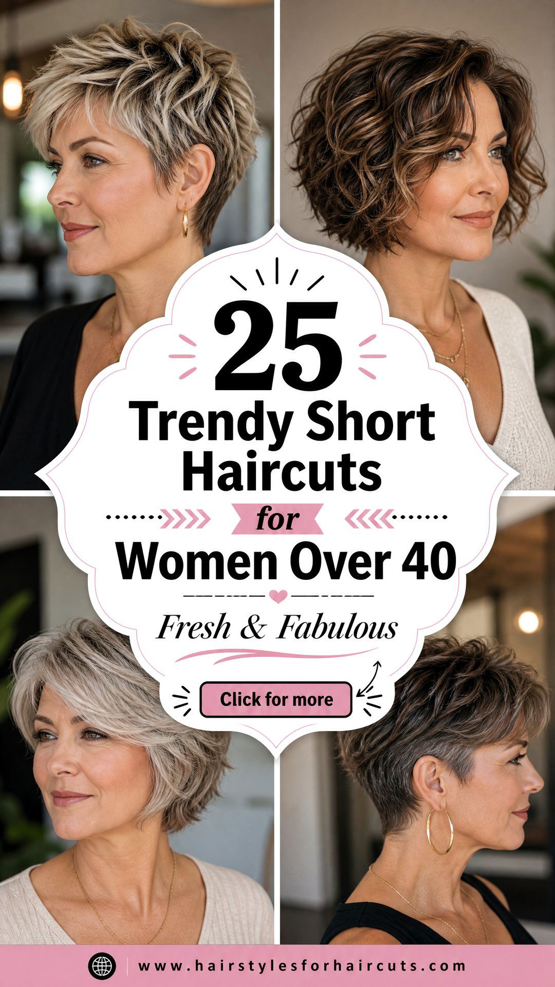 25 Trendy Short Haircuts for Women Over 40 to Try - 25 Trendy Short Haircuts for Women Over 40 to Try