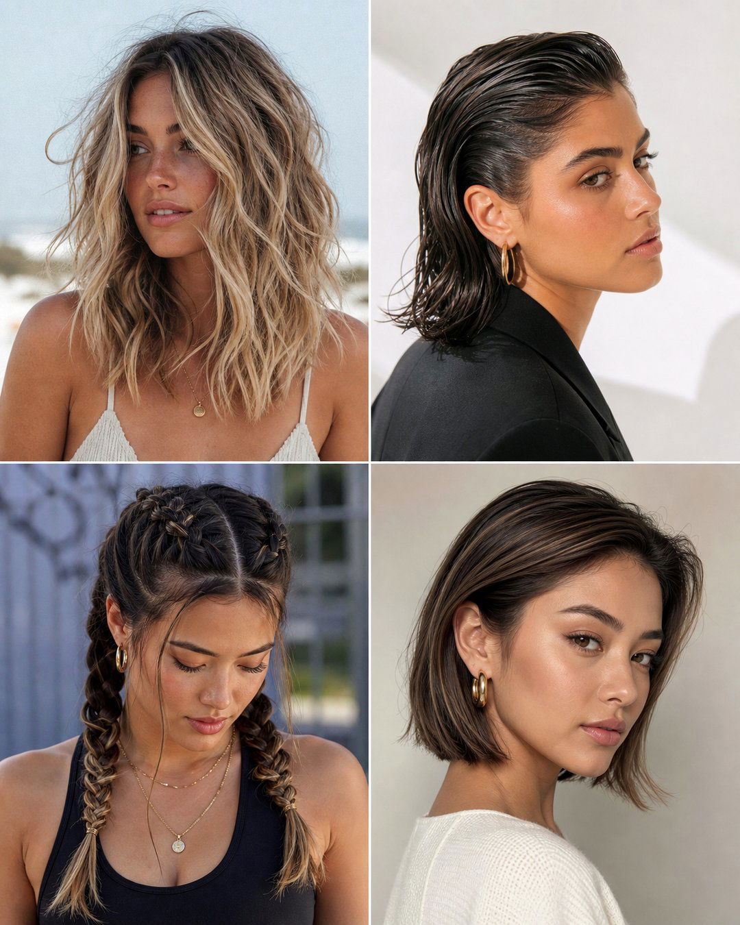 25 Trendy Summer Hairstyles for Medium Hair