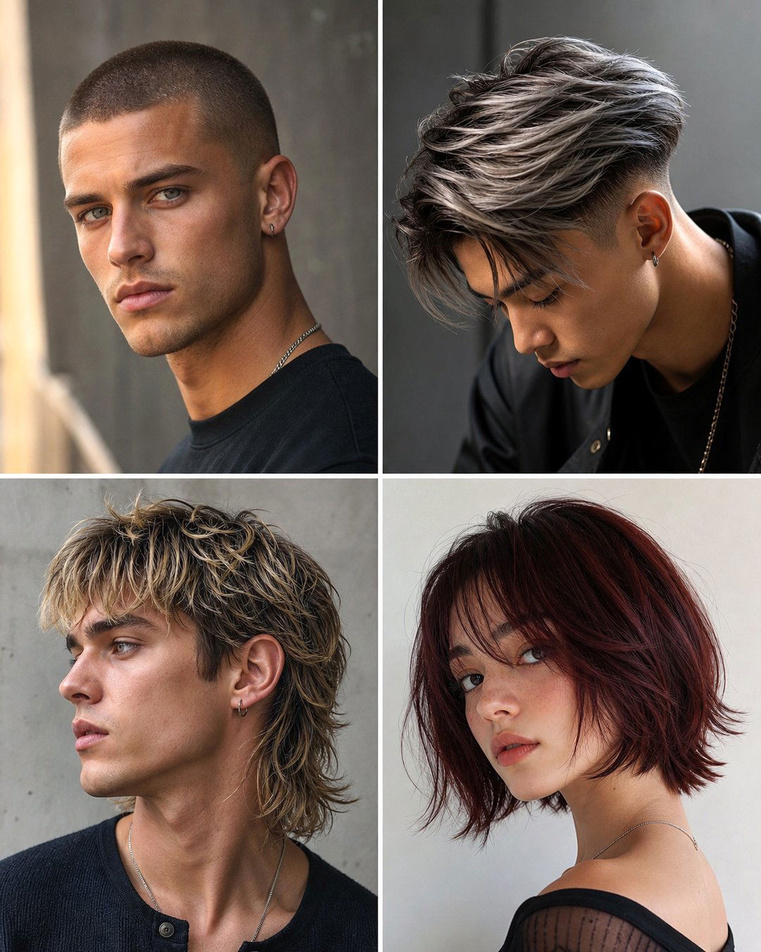 25 Trendy Unisex Haircuts for a Bold New Look