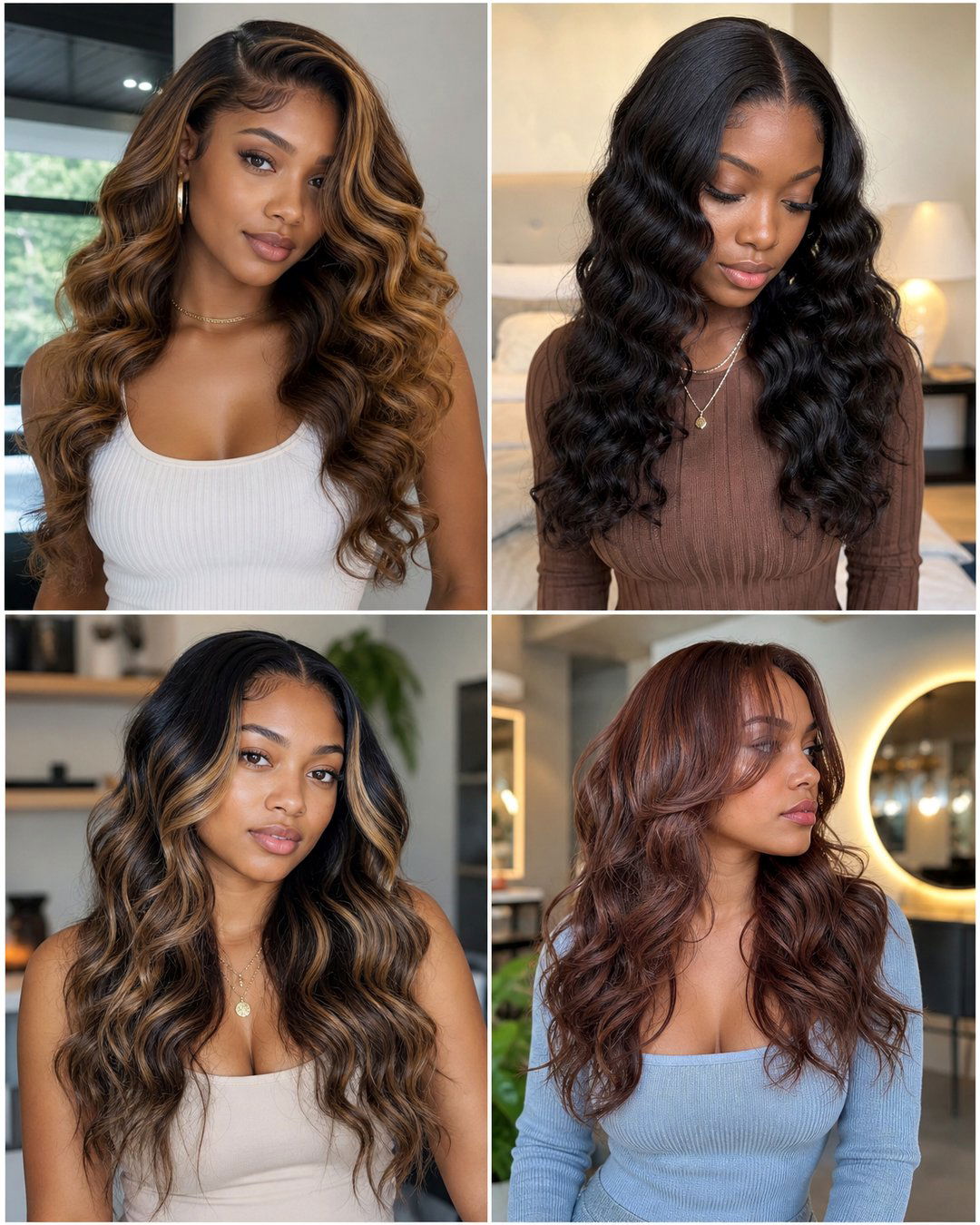 25 Trendy Wavy Weave Hairstyles for Black Hair