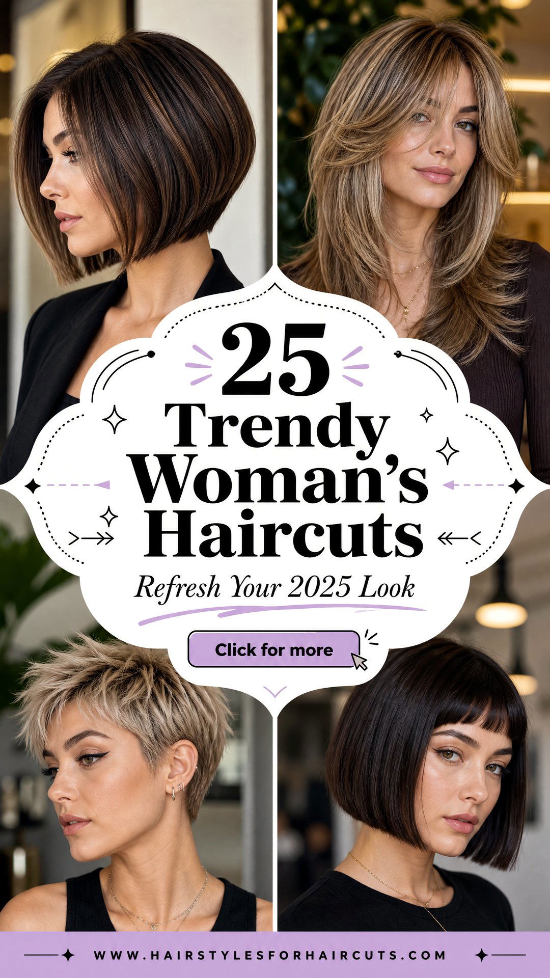 25 Trendy Womans Haircuts to Refresh Your Look in 2025 - 25 Trendy Woman’s Haircuts to Refresh Your Look in 2025