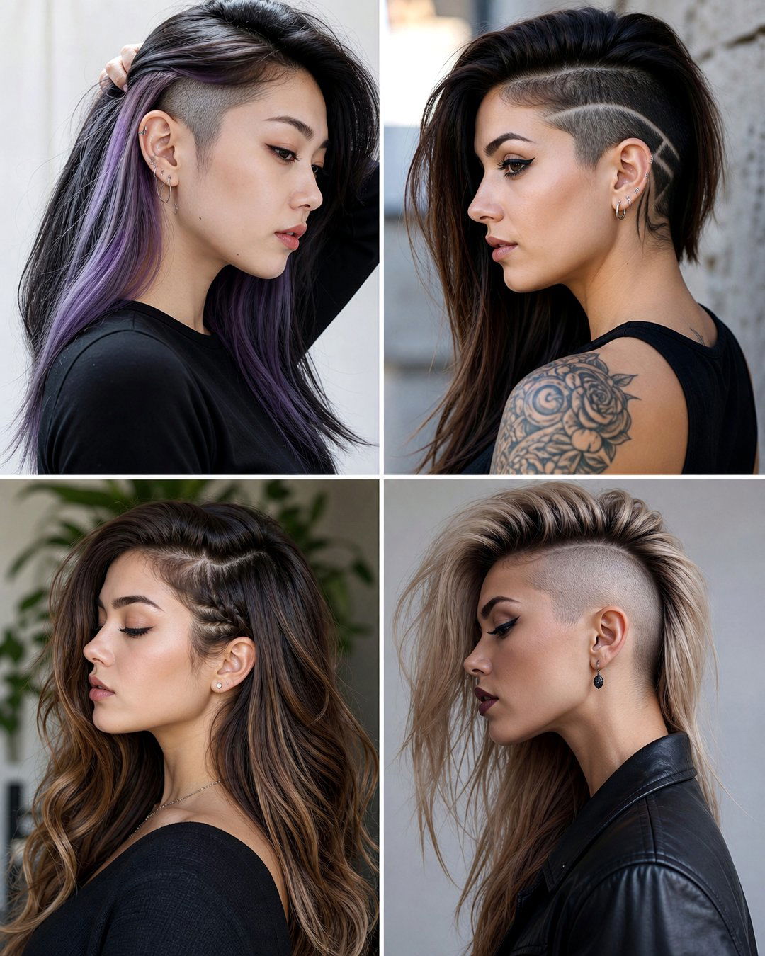 25 Undercut Haircuts Women Long Hair Will Love