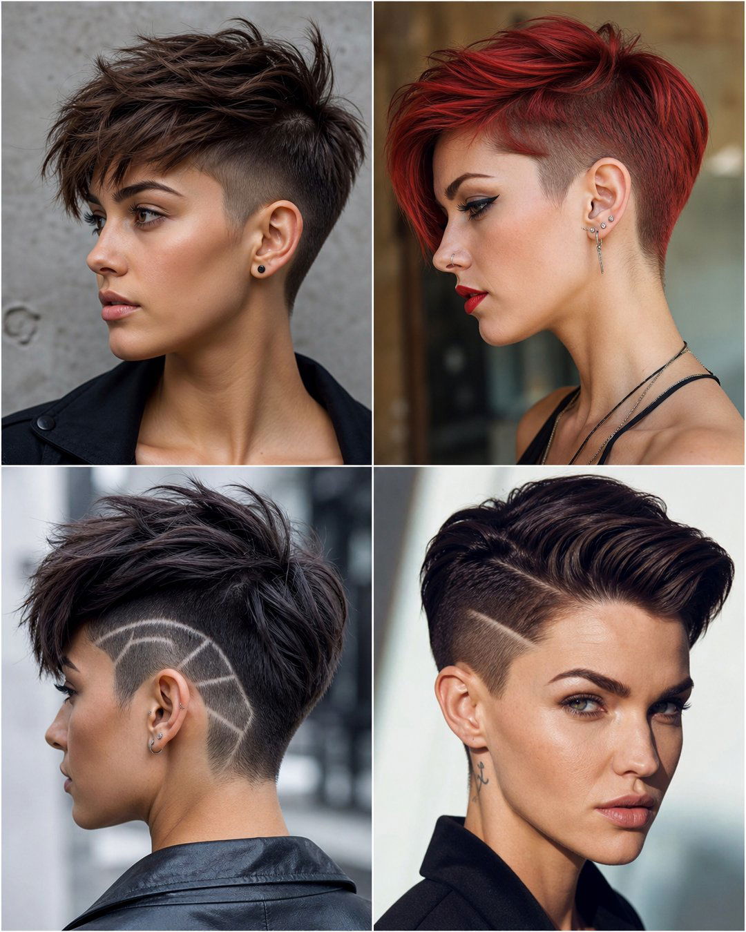 25 Undercut Short Hair Ruby Rose Haircuts to Try