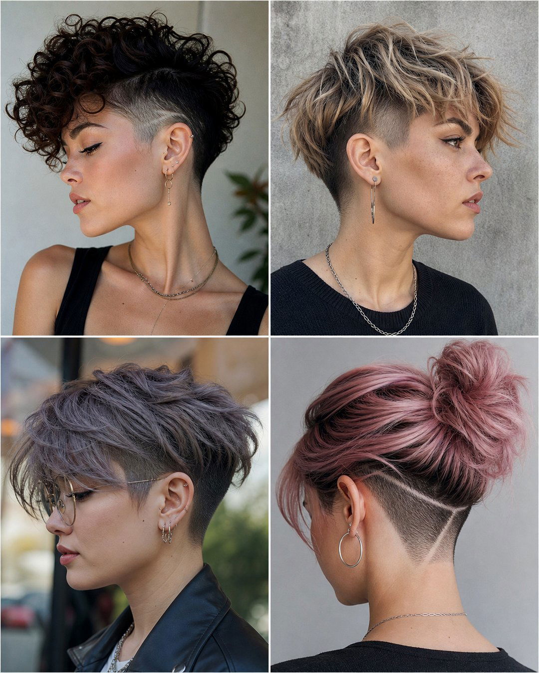 25 Undercut Short Hair Tomboy Haircuts to Rock