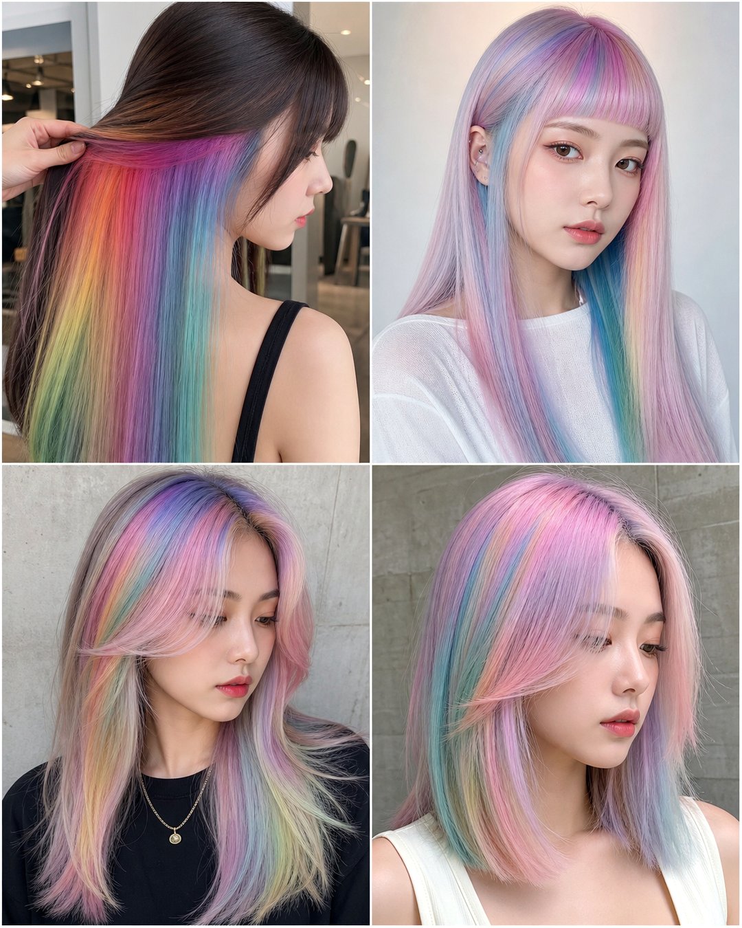 25 Unicorn Haircuts for Straight Hair Magical Looks