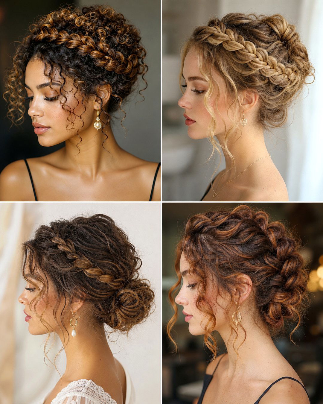 25 Updo Prom Hairstyles for Curly Hair Beauties