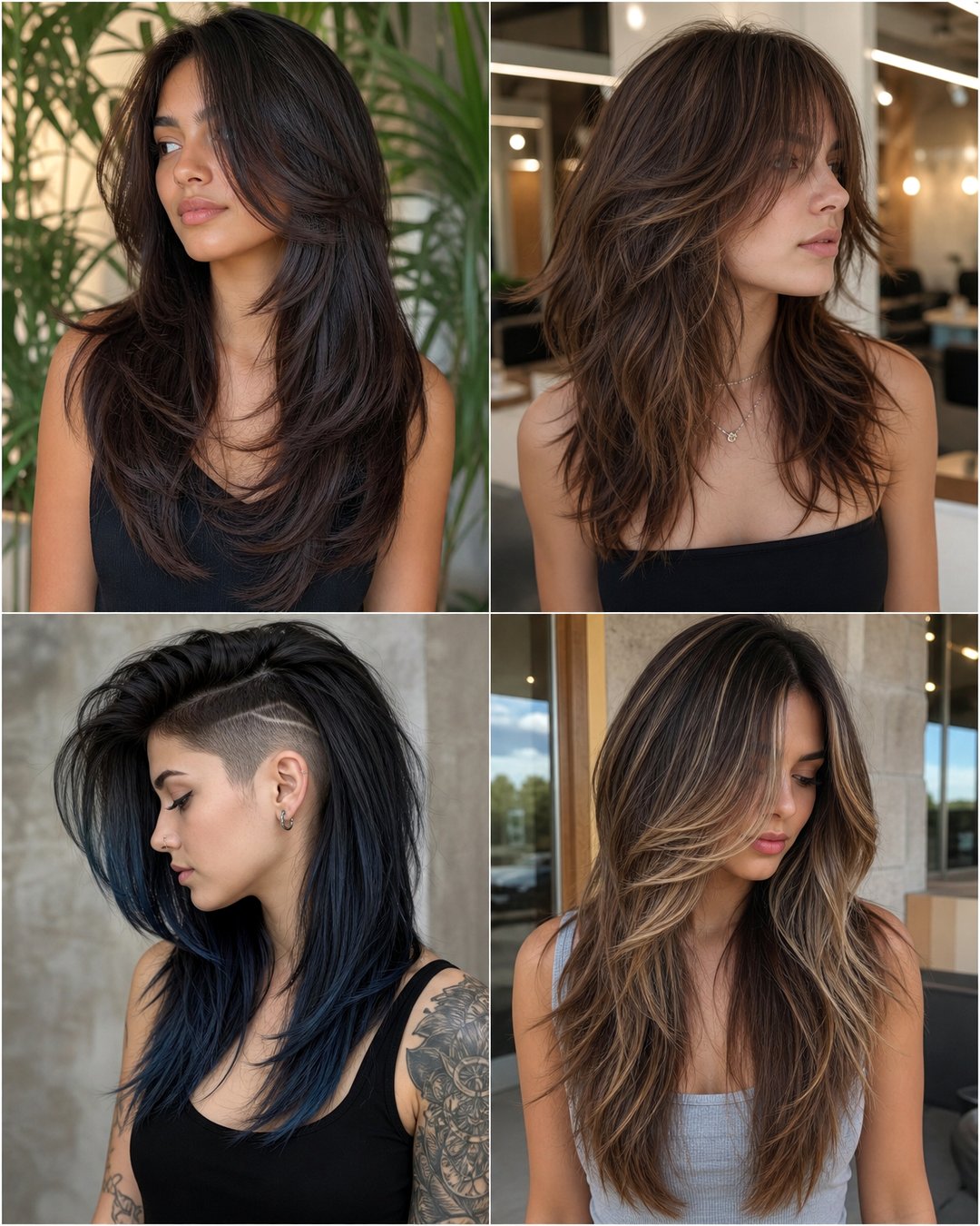 25 V Shaped Layered Haircuts Medium Hair Ideas to Try
