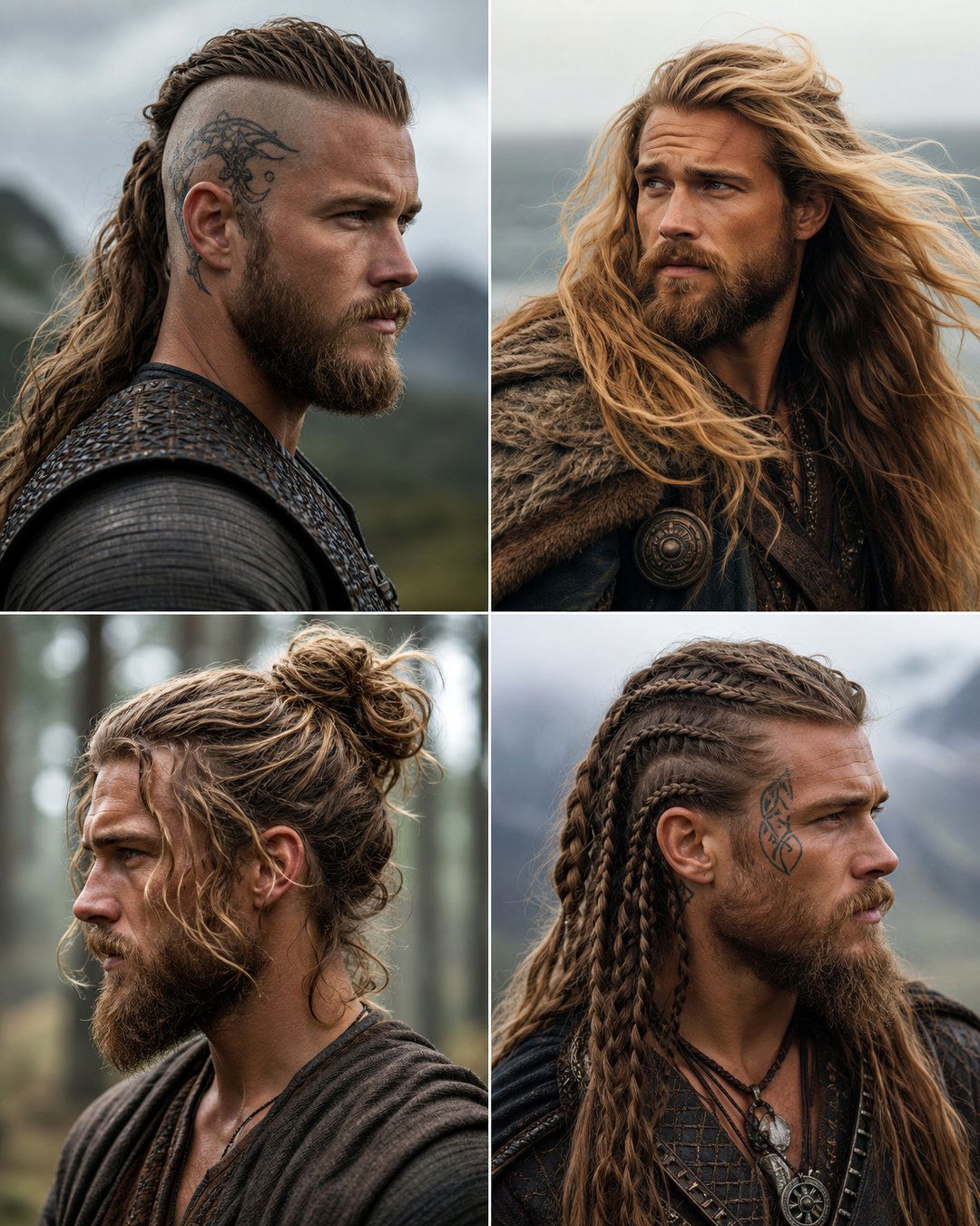 25 Viking Haircuts Long Hair Styles for Bold Warriors