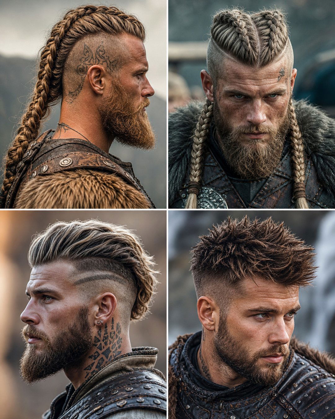 25 Viking Hairstyles for Thin Hair Bold Warrior Looks