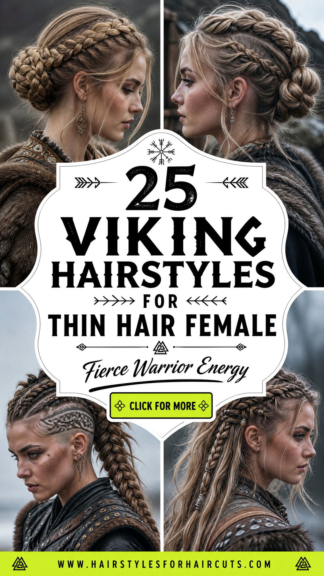 25 Viking Hairstyles for Thin Hair Female Warriors - 25 Viking Hairstyles for Thin Hair Female Warriors