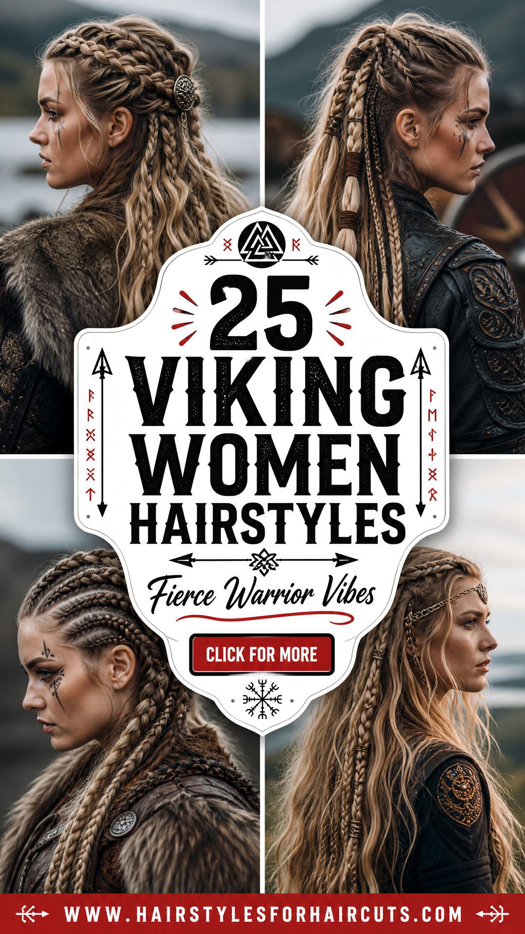 25 Viking Women Hairstyles for Fierce Warrior Vibes - 25 Viking Women Hairstyles for Fierce Warrior Vibes