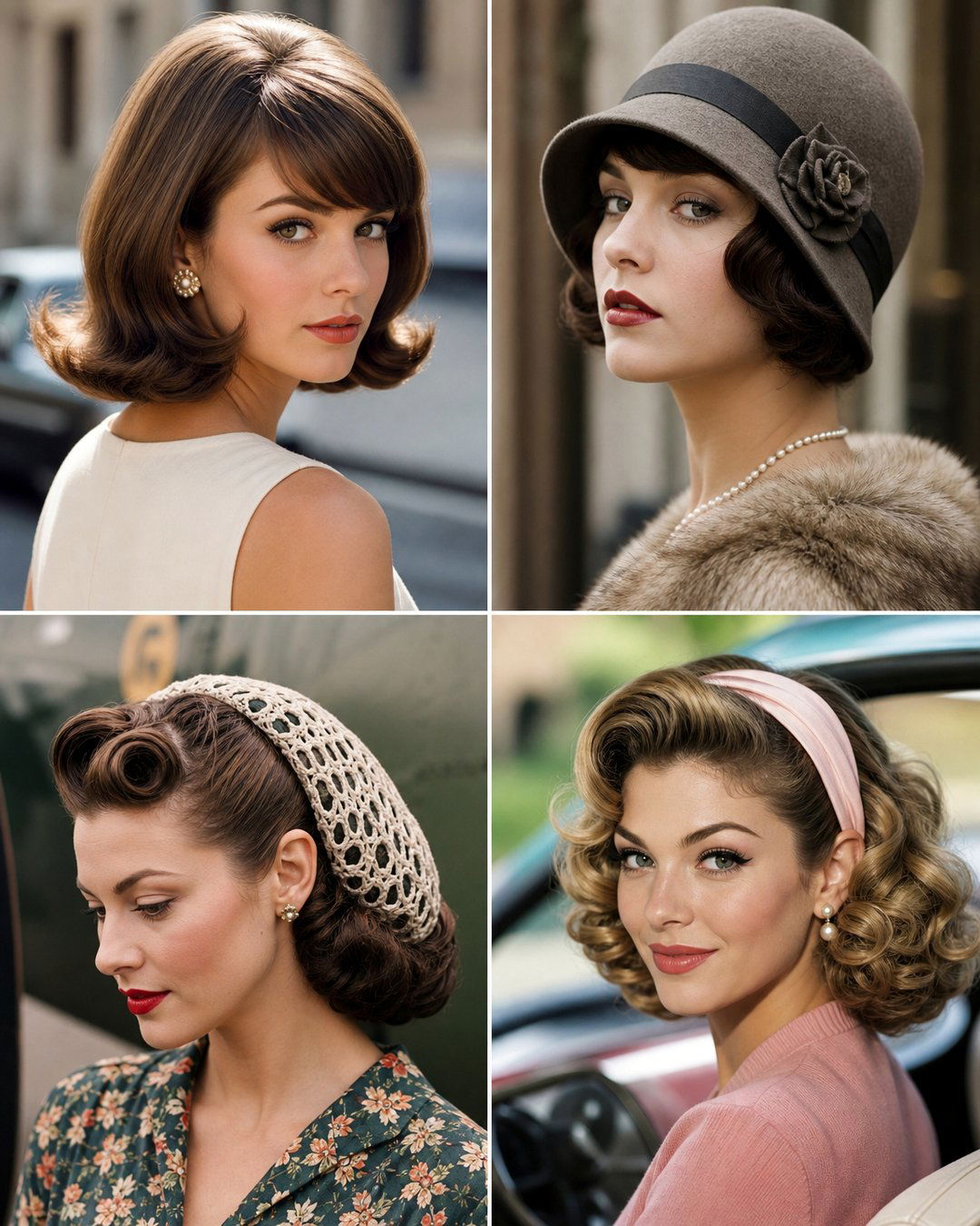 25 Vintage Hairstyles for Short Hair Retro Looks