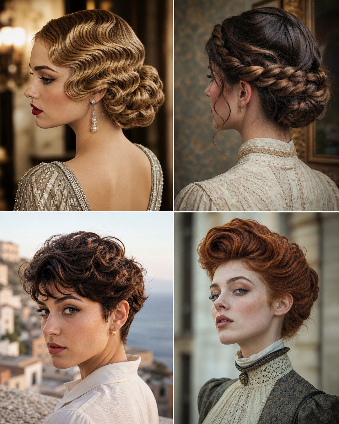 25 Vintage Wedding Hairstyles for Long Hair Brides