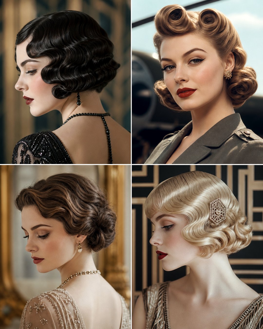 25 Vintage Wedding Hairstyles for Short Hair Brides
